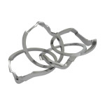 925 Ayar Gümüş 4 Parça Klasik Bulmaca Bilmece Yüzük