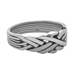 925 Ayar Gümüş 6 Parça Anatolian Bulmaca Bilmece Yüzük